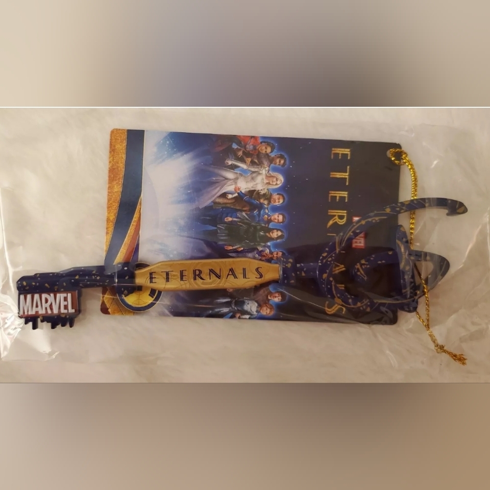 NWT 2021 Disney Store Marvel Eternals Movie Collectible Key